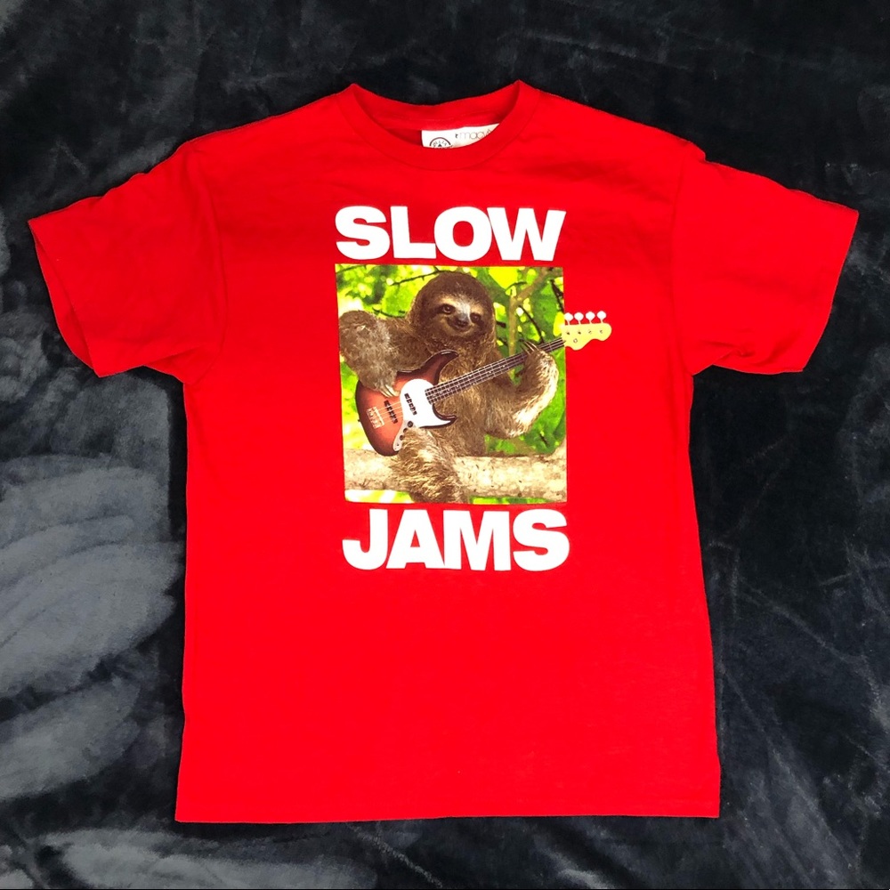 **SOLD** NWOT Boys youth Tee, Sloth Slow Jam